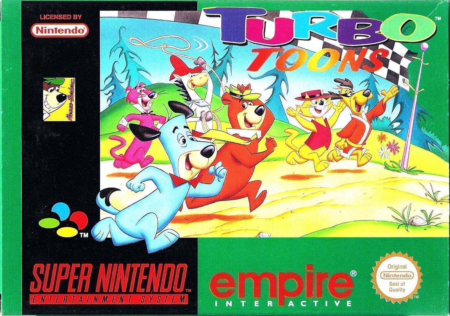 Hanna Barbera's Turbo Toons (Europe) Game Cover